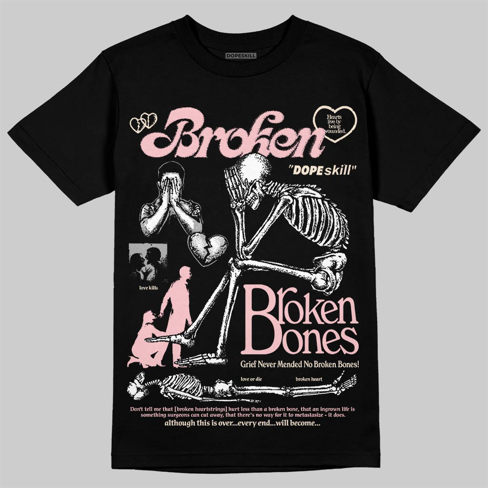ASICS Gel-Nimbus 10.1 Strawberry DopeSkill T-Shirt Broken Bones Graphic Streetwear - black