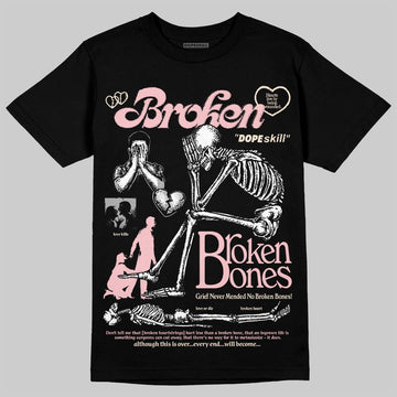 ASICS Gel-Nimbus 10.1 Strawberry DopeSkill T-Shirt Broken Bones Graphic Streetwear - black