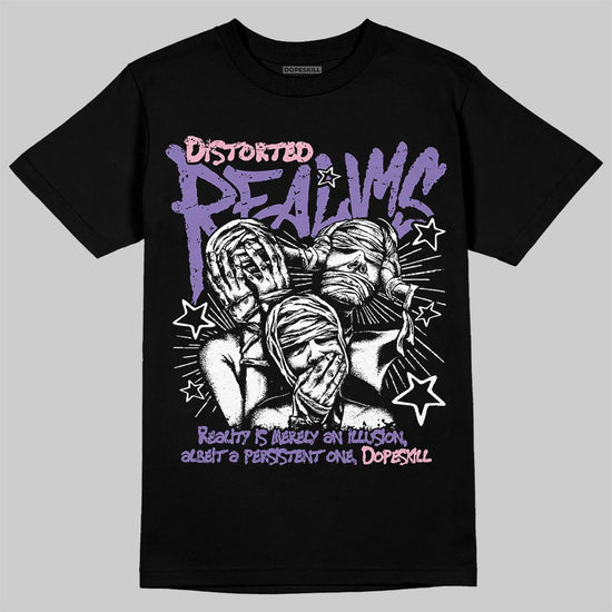 Jordan 11 "Mojave" DopeSkill T-Shirt Distorted Realms Graphic Streetwear - Black