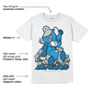 Military Blue 4s DopeSkill T-Shirt MOMM Bear Graphic