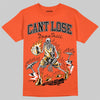 Jordan 1 Retro High OG Shattered Backboard (2025) DopeSkill T-Shirt Cant Lose Graphic Streetwear - Orange