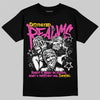 Jordan 4 “Comic” DopeSkill T-Shirt Distorted Realms Graphic Streetwear - Black