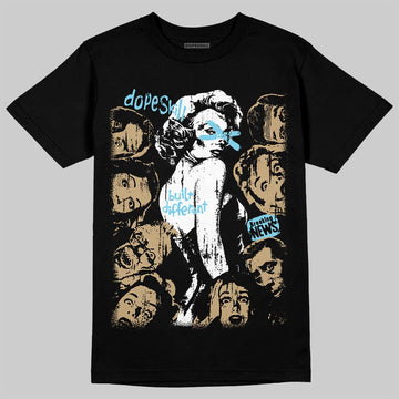 Jordan 11 City Pack “H-Town” DopeSkill T-Shirt Built Different Graphic Streetwear - Black