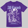 Jordan 5 OG “Grape” DopeSkill T-Shirt All Earned Graphic Streetwear - Purple