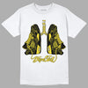 Jordan 4 Tour Yellow Thunder DopeSkill T-Shirt Breathe Graphic Streetwear - White