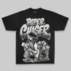 Grey Oversize Print Paper Chaser Boy DopeSkill Graphic T-shirt Streetwear - black