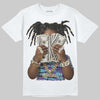Jordan 8 Retro 'Aqua' 2025 DopeSkill T-Shirt Rich Youth Graphic Streetwear - White