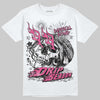 Asics Gel-1130 Pink Glo/ Black DopeSkill T-Shirt Drip Season Graphic Streetwear - White
