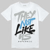 Jordan 10 OG “Steel” DopeSkill T-Shirt They Not Like Us Graphic Streetwear - White
