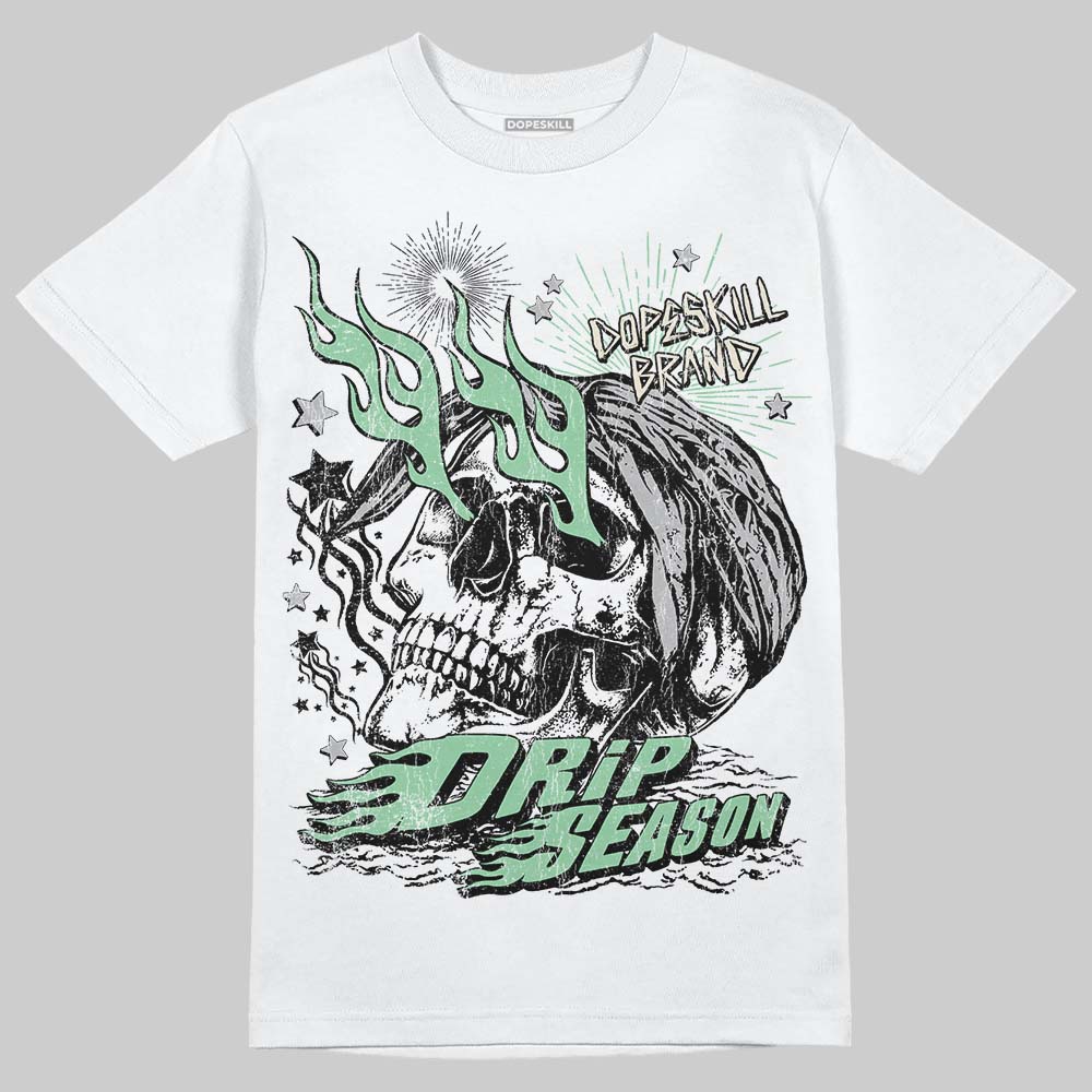 Asics Gel-Kayano 12.1 White/Menthol DopeSkill T-Shirt Drip Season Graphic Streetwear - White 