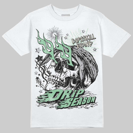 Asics Gel-Kayano 12.1 White/Menthol DopeSkill T-Shirt Drip Season Graphic Streetwear - White 