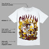 Yellow Bordeaux DopeSkill T-Shirt Chillin Graphic