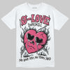 Balenciaga Runner White Fluo Pink DopeSkill T-Shirt Crying Heart Graphic Streetwear - White