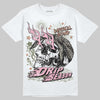 SB Dunk Low Pro x Arts-Rec Skateshop Rust Pink and Rough Green DopeSkill T-Shirt Drip Season Graphic Streetwear - White