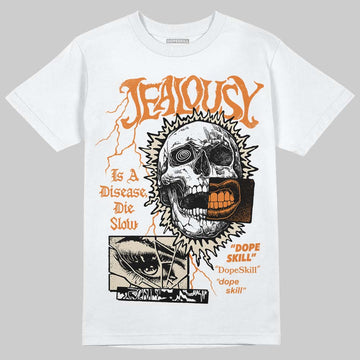 Jordan 3 “Orange Citrus” DopeSkill T-Shirt Jealousy Graphic Streetwear - White