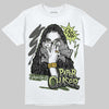 New Balance 1890 Faded Black Utility Green DopeSkill T-Shirt NPC Graphic Streetwear - White