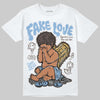 Adidas Handball Spezial ‘Light Blue’ DopeSkill T-Shirt False Love Graphic Streetwear - White