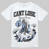 Awake NY x Jordan 5 Retro 'Black Racer Blue' DopeSkill T-Shirt Cant Lose Graphic Streetwear - White