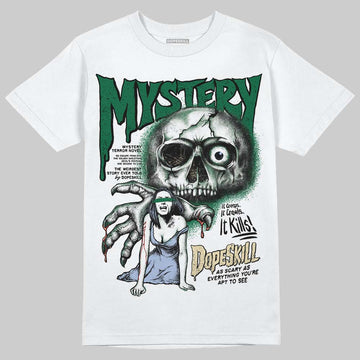 ASICS Gel-Nimbus 10.1 Invincible HTTP 404 Green DopeSkill T-Shirt Mystery Ghostly Grasp Graphic Streetwear - White