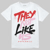 Awake NY x Air Jordan 5 Arctic Pink DopeSkill T-Shirt They Not Like Us Graphic Streetwear - White