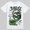 Travis Scott x Jordan Jumpman Jack "GREEN SPARK" DopeSkill T-Shirt Jealousy Graphic Streetwear - White