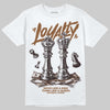 Jordan 1 High OG Love Letter DopeSkill T-Shirt Loyalty Graphic Streetwear - White 