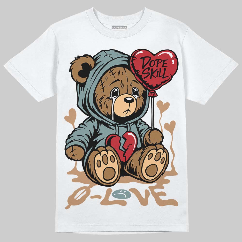 Nike Air Max 1 Low Poly “Adventure” DopeSkill T-Shirt Broken Bear Graphic Streetwear - White