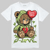 Dunk Low Pro SB 'Fruity Pack - Green Apple' DopeSkill T-Shirt Broken Bear Graphic Streetwear - White