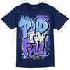 Jordan 5 SE “Georgetown” DopeSkill Midnight Navy T-Shirt New Paid In Full Graphic Streetwear