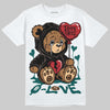 Adidas Samba OG Leopard Pack Collegiate Green DopeSkill T-Shirt Broken Bear Graphic Streetwear - WHite