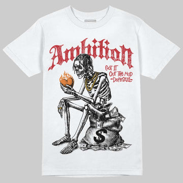 Jordan 5 "Sunset" DopeSkill T-Shirt Ambition Graphic Streetwear - White