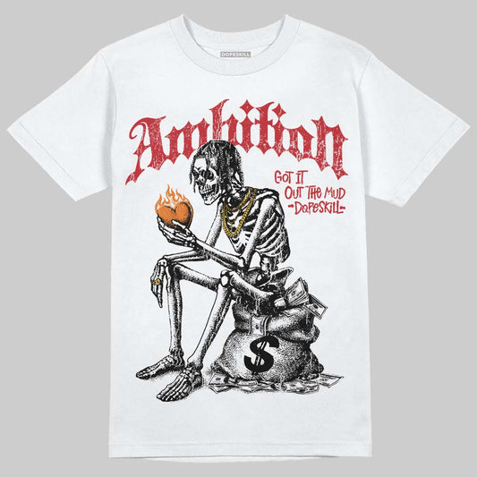Jordan 5 "Sunset" DopeSkill T-Shirt Ambition Graphic Streetwear - White