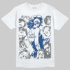 Jordan 9 Retro 'Flint Grey' 2026 DopeSkill T-Shirt Built Different Graphic Streetwear - White