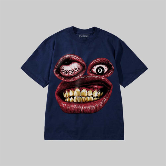 SMILE'S A LIE DopeSkill Premium T-shirt Streetwear - Navy