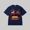 SMILE'S A LIE DopeSkill Premium T-shirt Streetwear - Navy
