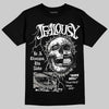 Jordan 5 "White Metallic" DopeSkill T-Shirt Jealousy Graphic Streetwear - Black