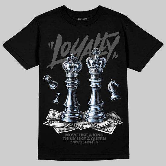 Jordan 11 TD Cleats "Patent Black" DopeSkill T-Shirt Loyalty Graphic Streetwear - black