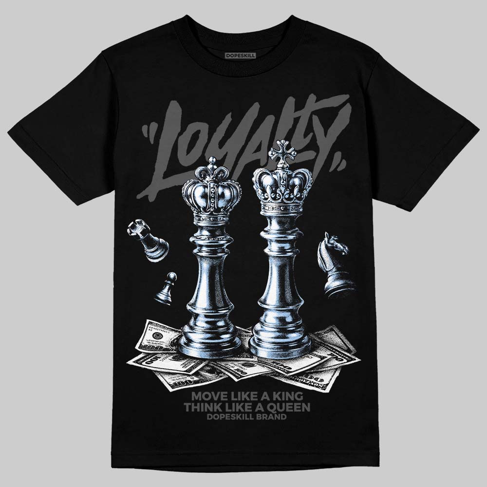 Jordan 11 TD Cleats "Patent Black" DopeSkill T-Shirt Loyalty Graphic Streetwear - black