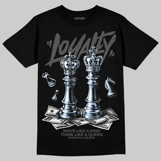 Jordan 11 TD Cleats "Patent Black" DopeSkill T-Shirt Loyalty Graphic Streetwear - black