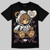 A Ma Maniére x Air Jordan 5 “Violet Ore” DopeSkill T-Shirt Broken Bear Graphic Streetwear - Black