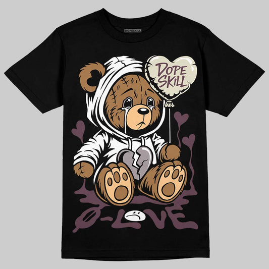 A Ma Maniére x Air Jordan 5 “Violet Ore” DopeSkill T-Shirt Broken Bear Graphic Streetwear - Black