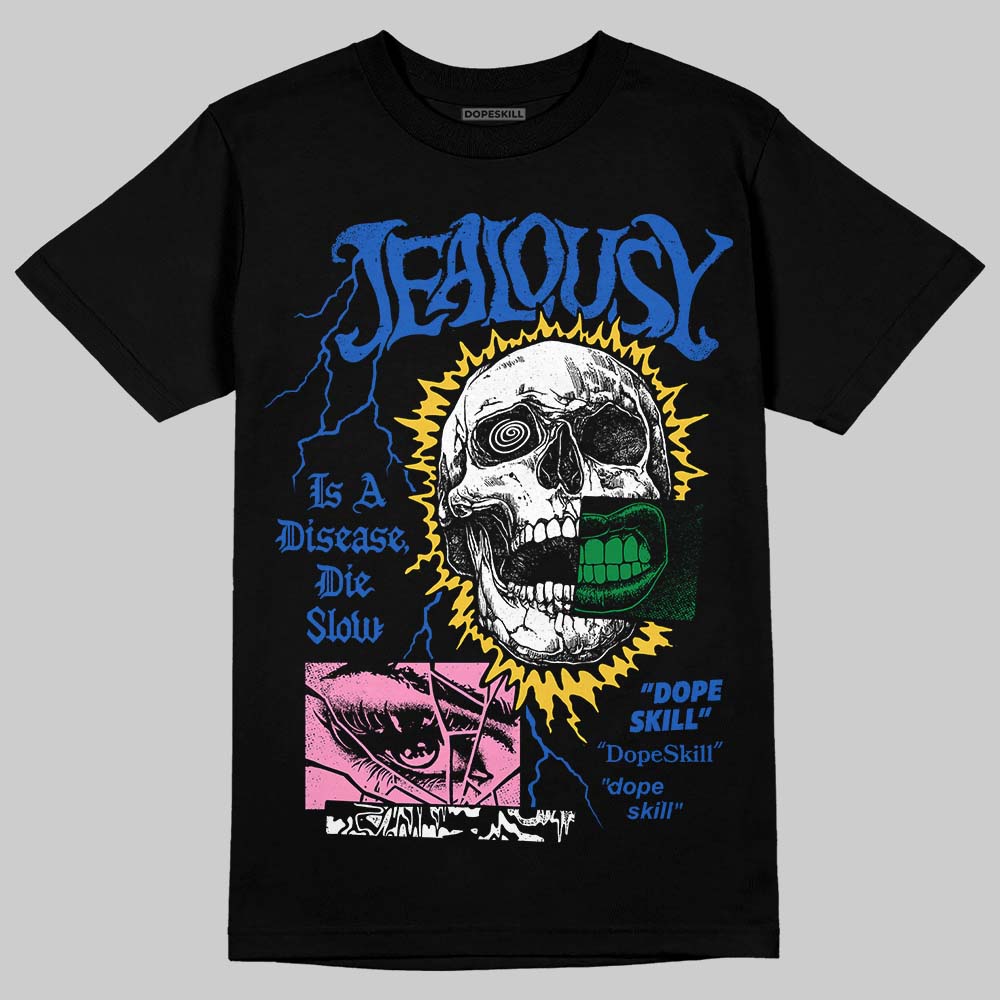 Jordan 3 “Brazil” DopeSkill T-Shirt Jealousy Graphic Streetwear - Black