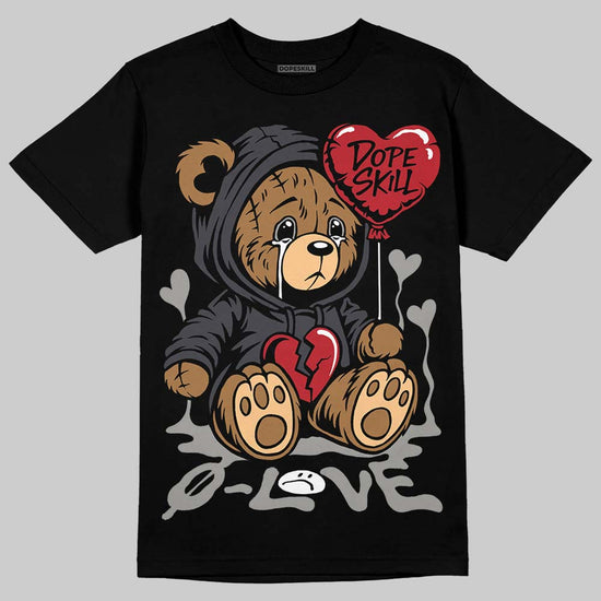 Jordan 3 Retro Black Cat DopeSkill T-Shirt Broken Bear Graphic Streetwear - Black