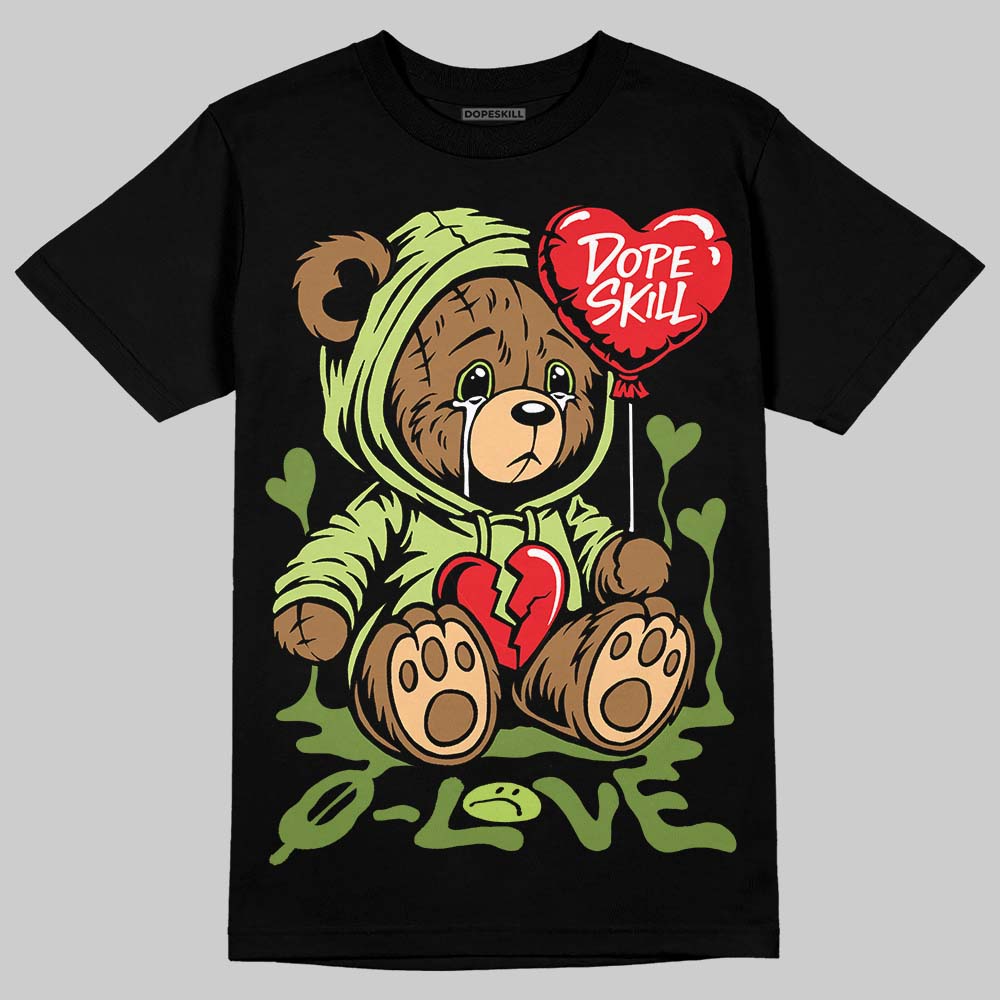 Dunk Low Pro SB 'Fruity Pack - Green Apple' DopeSkill T-Shirt Broken Bear Graphic Streetwear - Black