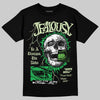 Travis Scott x Jordan Jumpman Jack "GREEN SPARK" DopeSkill T-Shirt Jealousy Graphic Streetwear - Black