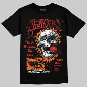 Air Foamposite One Stranger Things DopeSkill T-Shirt Jealousy Graphic Streetwear - black