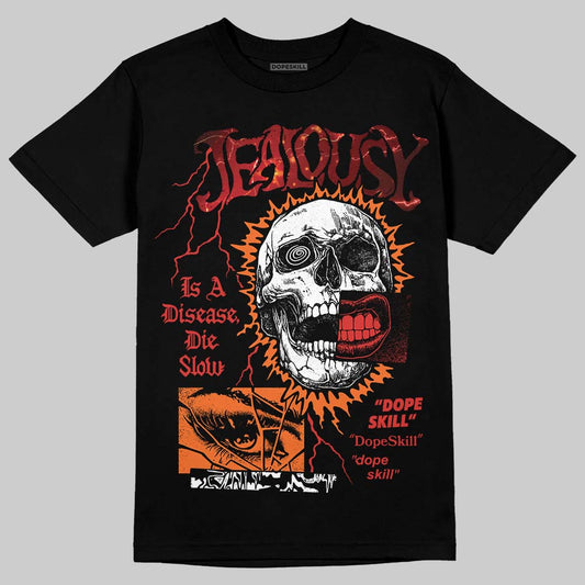 Air Foamposite One Stranger Things DopeSkill T-Shirt Jealousy Graphic Streetwear - black