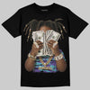 Jordan 8 Retro 'Aqua' 2025 DopeSkill T-Shirt Rich Youth Graphic Streetwear - Black