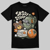 Jordan 4 Retro OG SP Undefeated (2025) DopeSkill T-Shirt SRSLY Study Graphic Streetwear - black