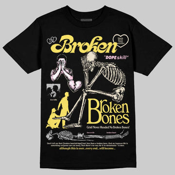 ASICS Gel-Nimbus 10.1 'Banana Split' DopeSkill T-Shirt Broken Bones Graphic Streetwear - Black